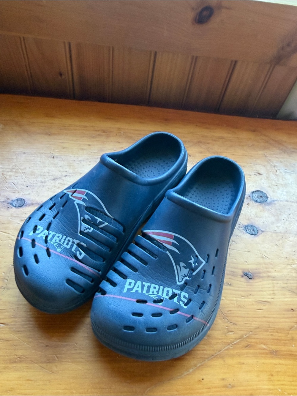 Kids Navy Clog Shoes